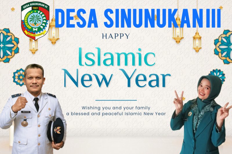 Imam Afkiri,S.Pd,.C.PK, Kades Sinunukan III, Mengucapkan Selamat Tahun Baru Islam 1447 H / 2025 M