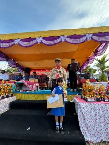 Alya Sahira Raih Juara 1 Lomba Melukis Tingkat TK se-Kecamatan Sinunukan