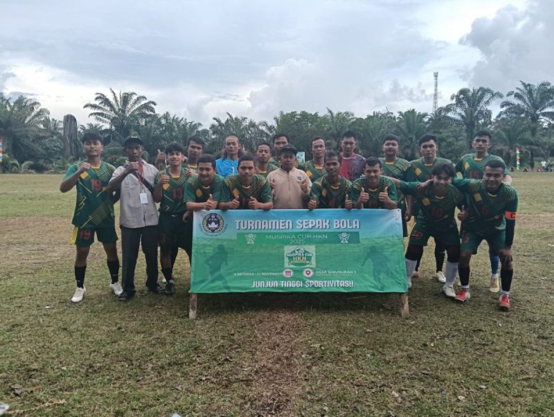 Turnamen Muspika Cup HKN 2025  Desa Sinunukan II Kirim Dua Tim Andalan